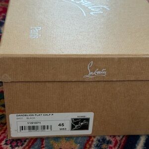 Christian Louboutin Black Loafers